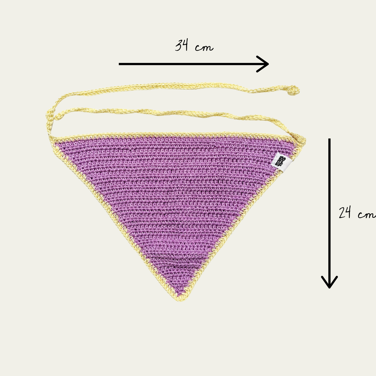 Crochet bandana