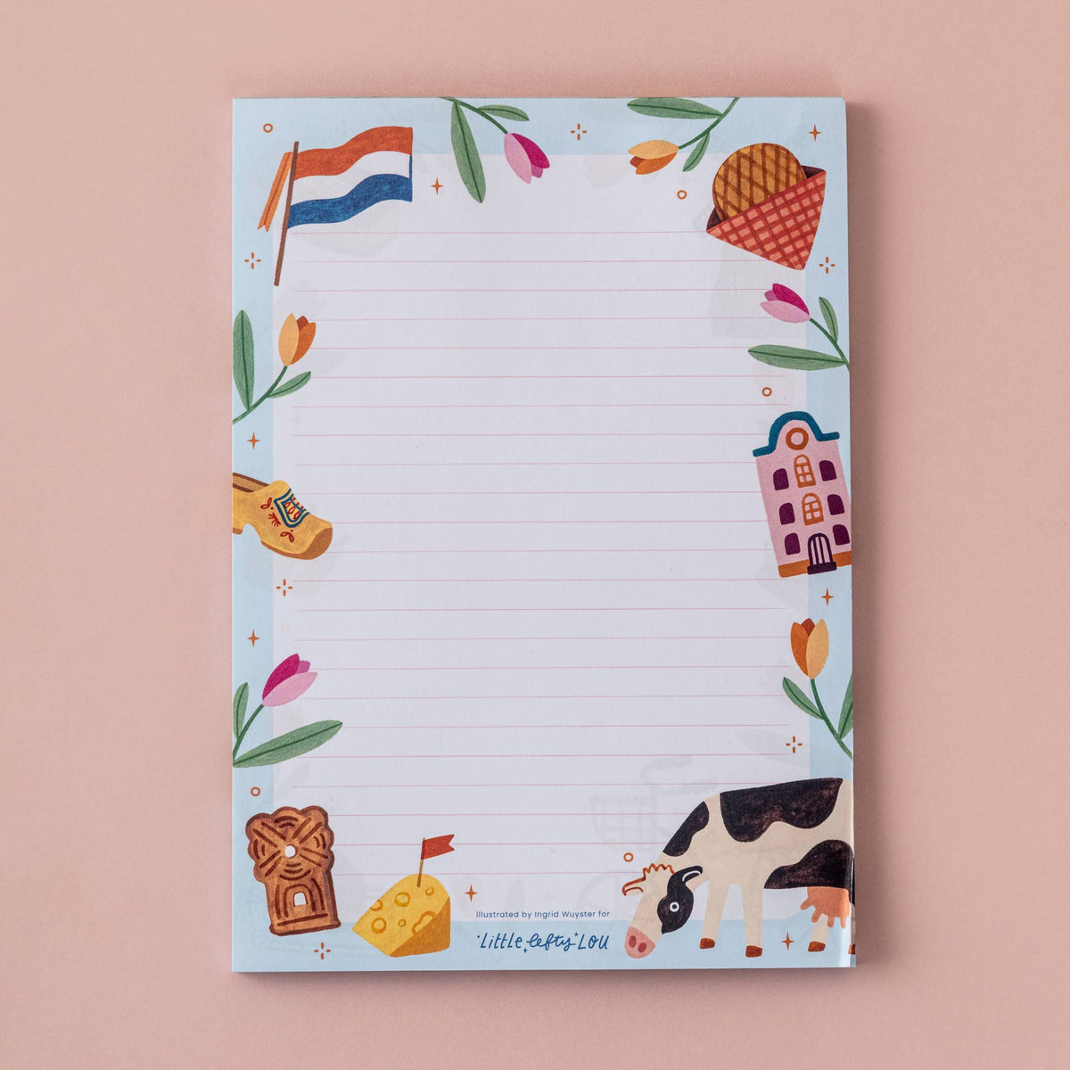 A5 Dutch Notepad Double Sided