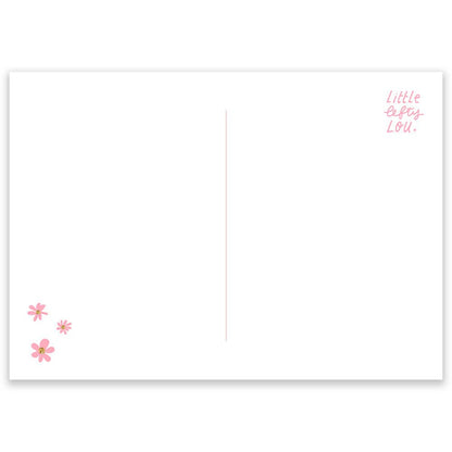 Let's Eat Cake Birthday Postcard