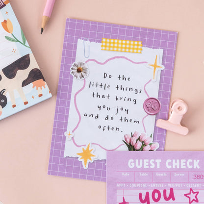 The Little Things Postcard