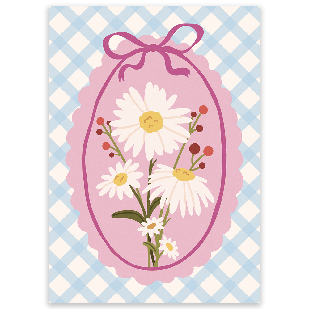 Whimsy Bouquet Postcard
