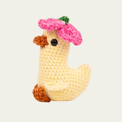 DMC Amigurumi kit zachte knuffels haken 16,5cm - Eend