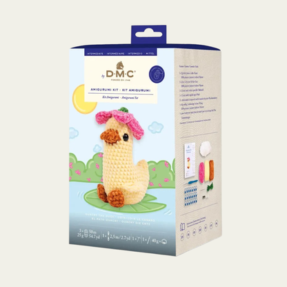 DMC Amigurumi kit zachte knuffels haken 16,5cm - Eend
