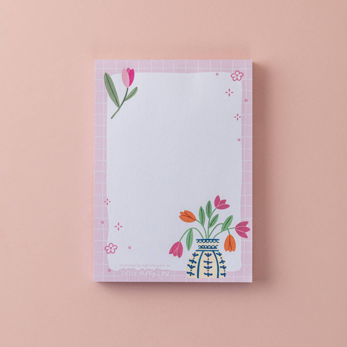 A6 Tulips Notepad