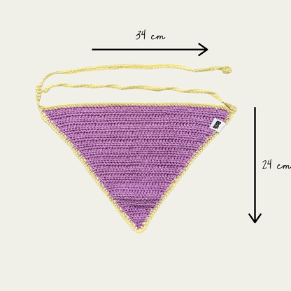 Crochet bandana