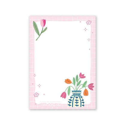 A6 Tulips Notepad