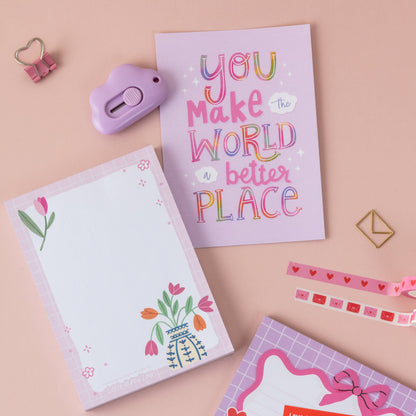 A6 Tulips Notepad