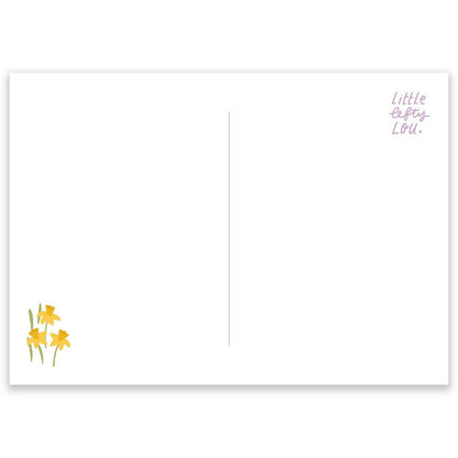 Big Birthday Hugs Postcard